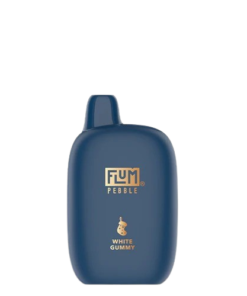 Flum Pebble White Gummy 6000 Puffs (Christmas Edition)